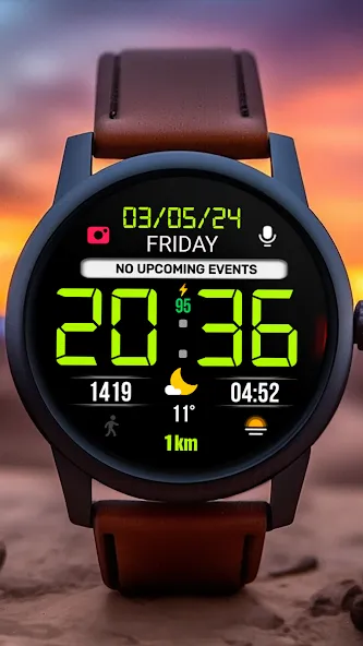 WIN BIG LCD Digital Watch Face screenshot 4