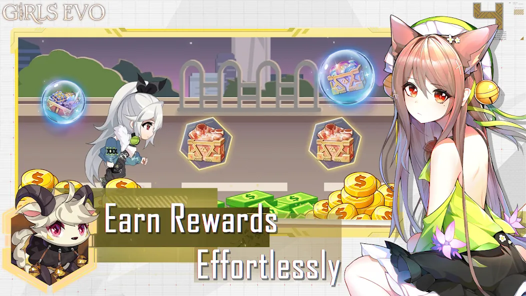 Girls Evo: Idle RPG screenshot 25