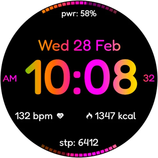 DIGI Mahara Sport Watch face screenshot 17
