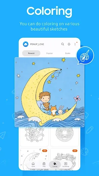PENUP – Drawing-sharing SNS screenshot 3