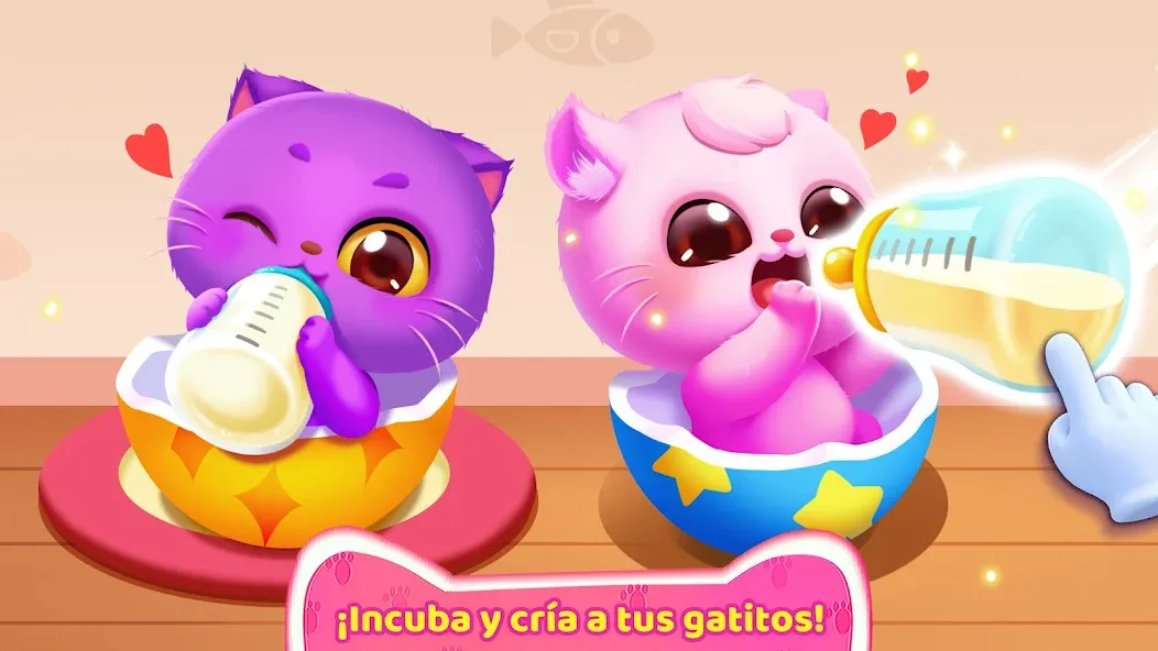 Juego de Gatitos del Panda screenshot 2