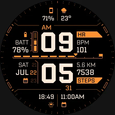 TKS 19 Arcadex Watch Face screenshot 14