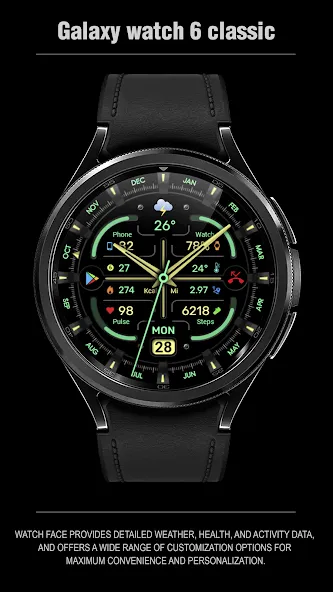 WFP 342 Ultra watch face screenshot 7
