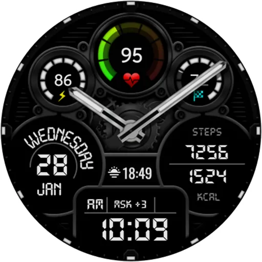 Hybrid Energon Watch Face screenshot 24