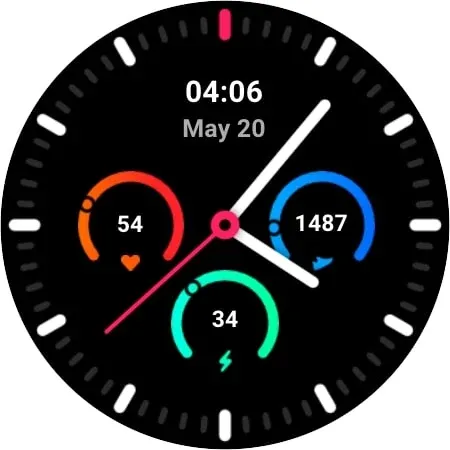Expanse Watch Face for Wear OS screenshot 5