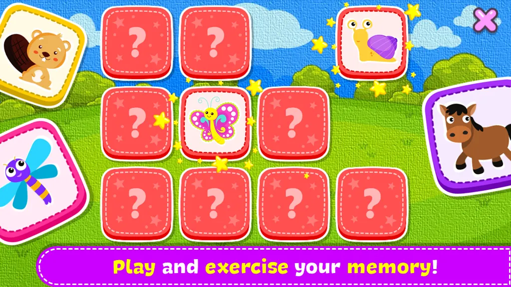 ぬりえと学習 - 動物 - 子供向けのゲーム screenshot 5