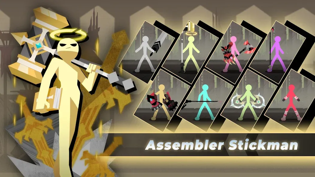 Epic Stickman: Idle RPG War screenshot 4