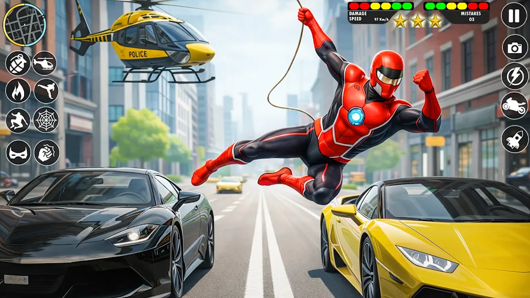 Spider Rope Hero: Crime Town screenshot 1
