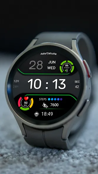 IA93 Digital Watchface screenshot 2