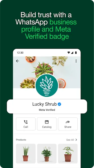 WhatsApp Business screenshot 1
