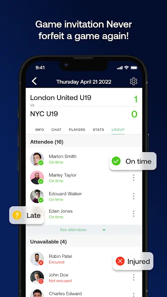 SportEasy - Team management screenshot 3