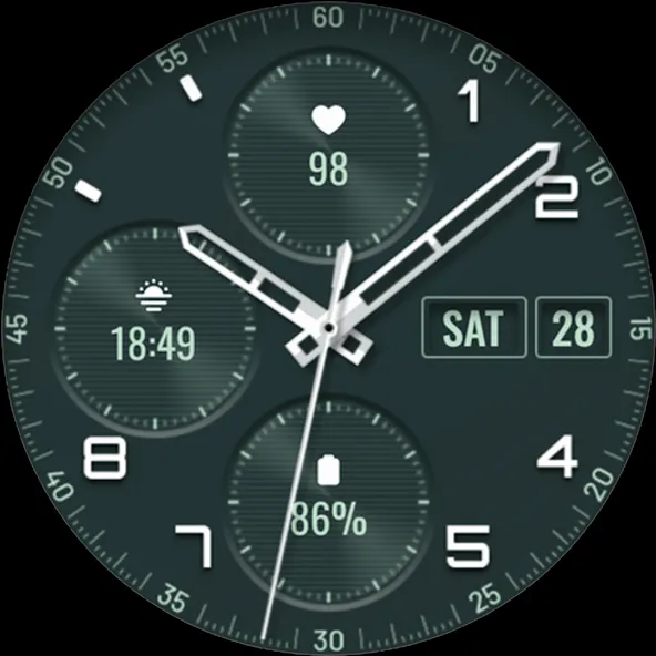 Watch face 10h08.com #141 screenshot 31