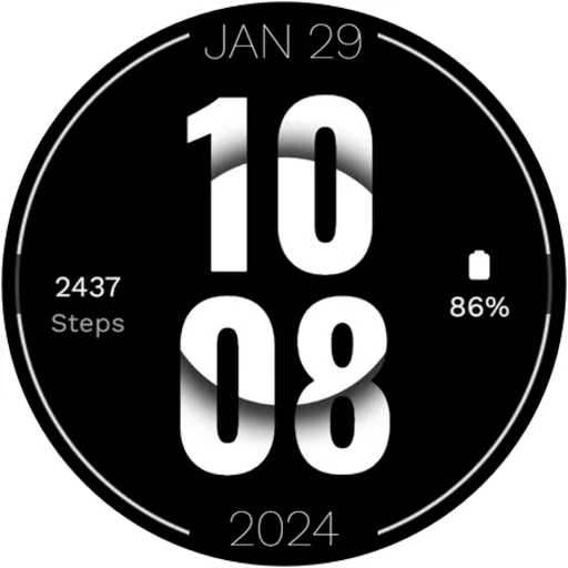 EXD030: Minimal Watch Face screenshot 15