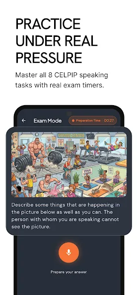 CELPIP Speaking AI Practice screenshot 2