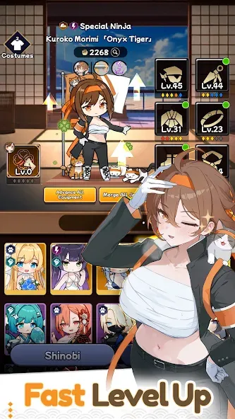 Ninja Defenders : Cat Shinobi screenshot 4