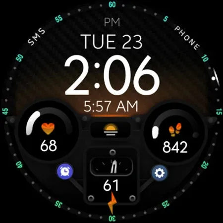 Dream 107 - Digital Watch Face screenshot 9