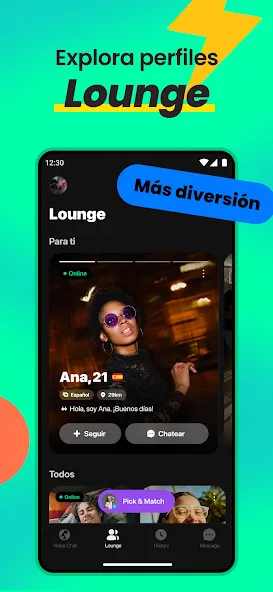 Azar - Video Chat & haz amigos screenshot 3
