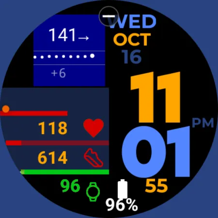 GDC-110 Diabetes Watch Face screenshot 8