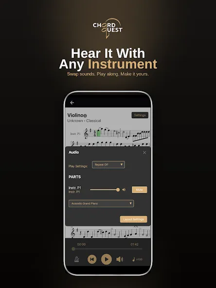 Chord Quest: Score Playback screenshot 14