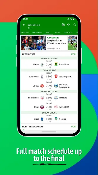 BeSoccer: Soccer Live Score screenshot 3
