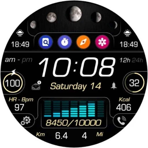 Digital Master Lunar Face IN97 screenshot 18