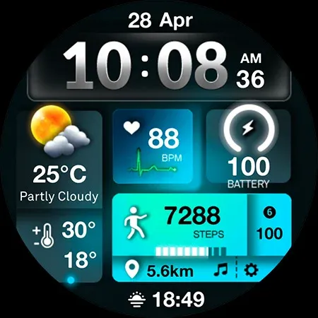 ML2U 241 Watch Face screenshot 29