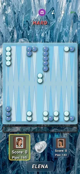 Clean Backgammon Pro screenshot 5