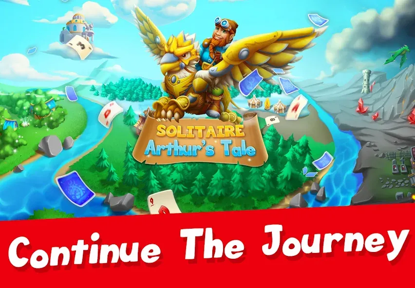 Solitaire Arthur Tale TriPeaks screenshot 8