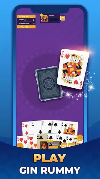VIP Games: Gin Rummy, Hearts screenshot 2