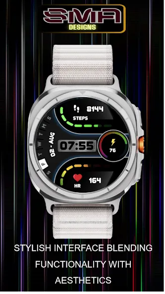 Vital View Watch Face SAM-24 screenshot 3