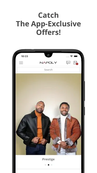 Napoly Menswear screenshot 1
