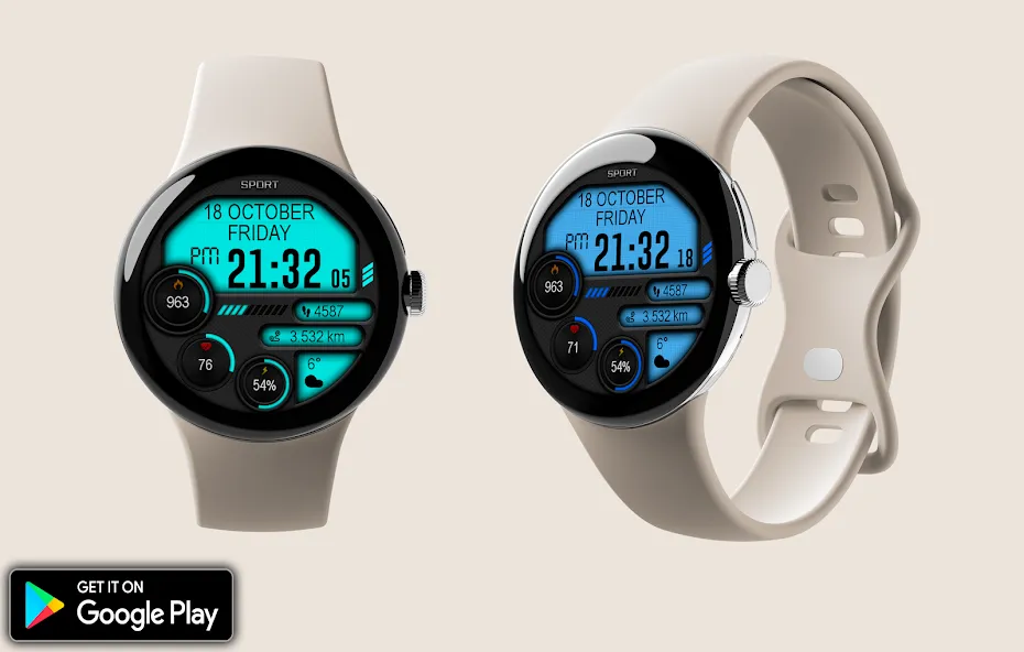 Digital Iwasa Watch Face screenshot 3