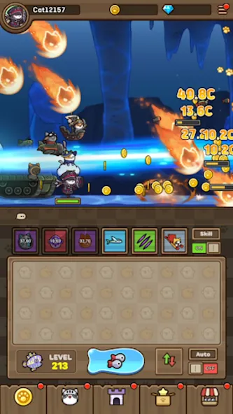 Cat Hero : Idle RPG screenshot 16
