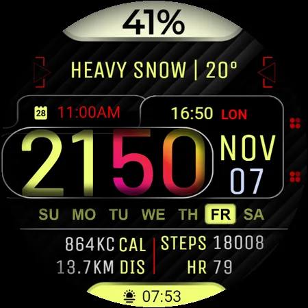 Watch Face WF162 screenshot 7