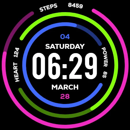 NeoRing Watchface screenshot 11