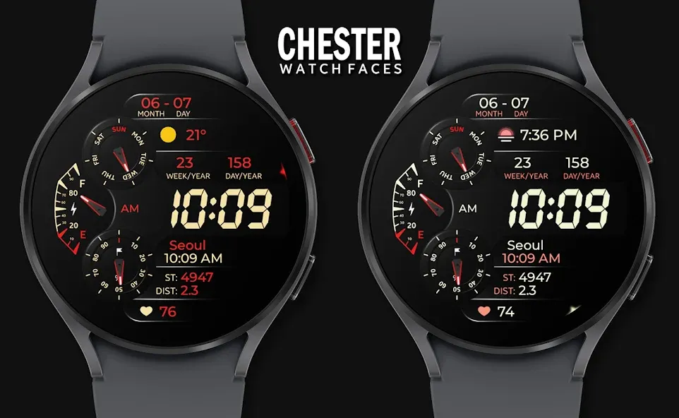 Chester Evolution watch face screenshot 2