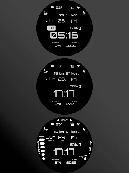 GRBL BLK Watch Face screenshot 14