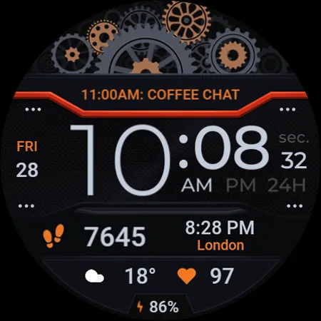 TVV05 Elegant Gears - Animated screenshot 9