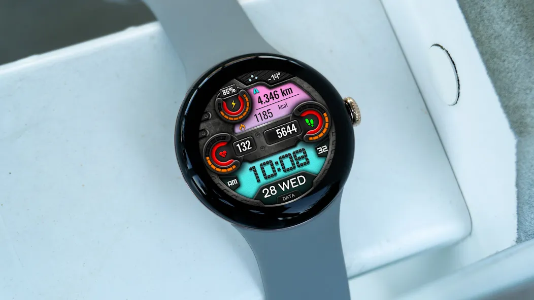 Digital VONTA URX20 Watch face screenshot 7