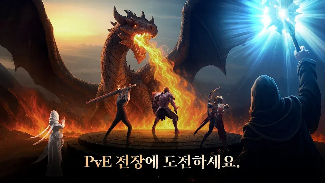 갓 레이드 : 팀 배틀 RPG screenshot 2
