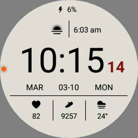 AR001 Watch Face screenshot 17
