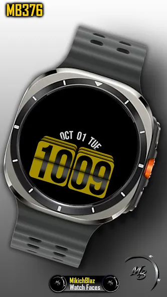 Digital Watch Face MB376 screenshot 6