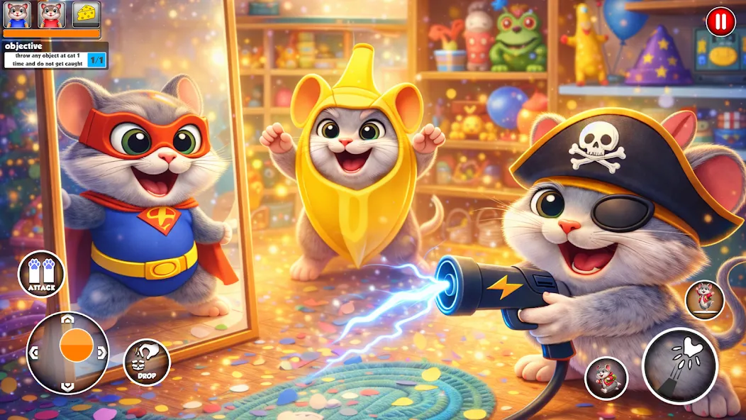 i Am a Hamster Game 3D screenshot 5
