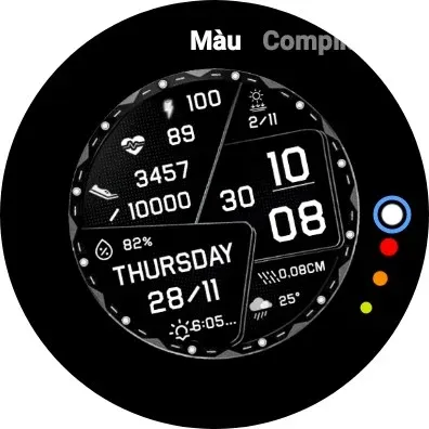 N-SPORT717 Digital Watch Face screenshot 12