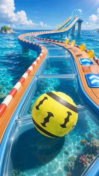 Rolling Ball Race Game 3D screenshot 3