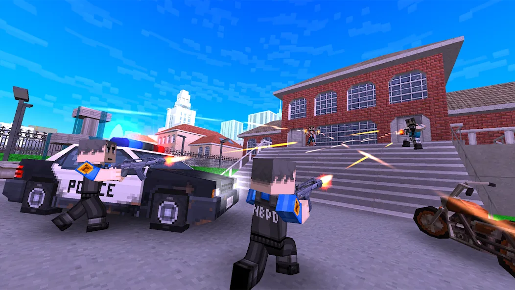 Block City Wars: Vice World 3d screenshot 5