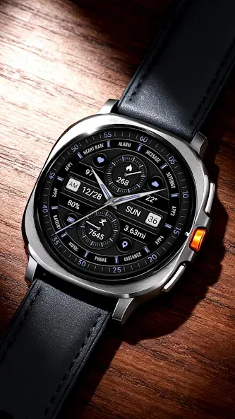 Dark Elegant Purple ZKin Watch screenshot 5