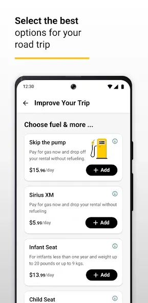 Hertz Rent-a-Car screenshot 6