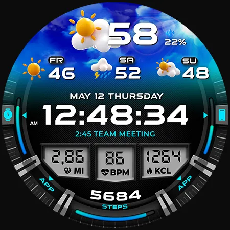 PER60 Extreme Watch Face screenshot 41