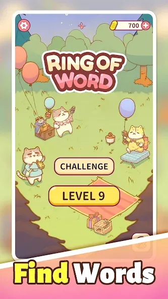Ring of Words2: Cats Party screenshot 6
